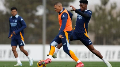 تدريبات، ريال مدريد، مبابي