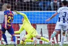 ملخص مباراة برشلونة وليفانتي (3-0)