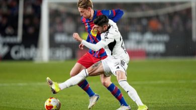 ملخص أهداف مباراة برشلونة وألباسيتي (2-1)