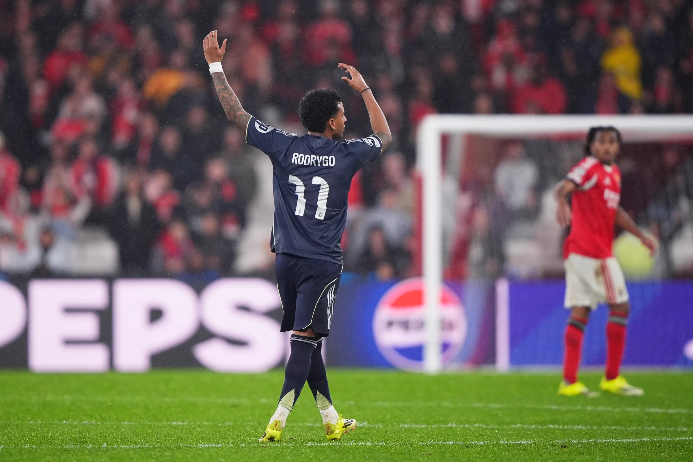 رودريجو، ريال مدريد، بنفيكا، دوري أبطال أوروبا