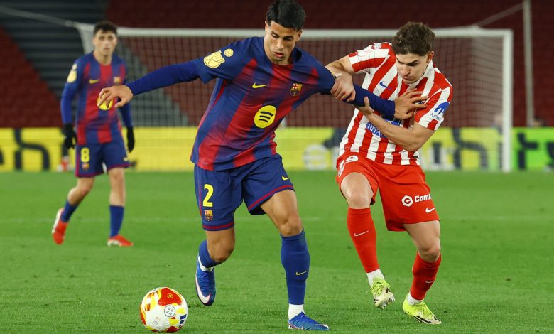 ملخص مباراة برشلونة وأتلتيكو مدريد (3-0)