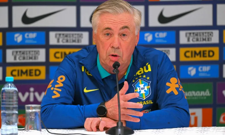 أنشيلوتي، البرازيل