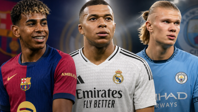 ريال مدريد، برشلونة، مان سيتي، هالاند، مبابي، يامال