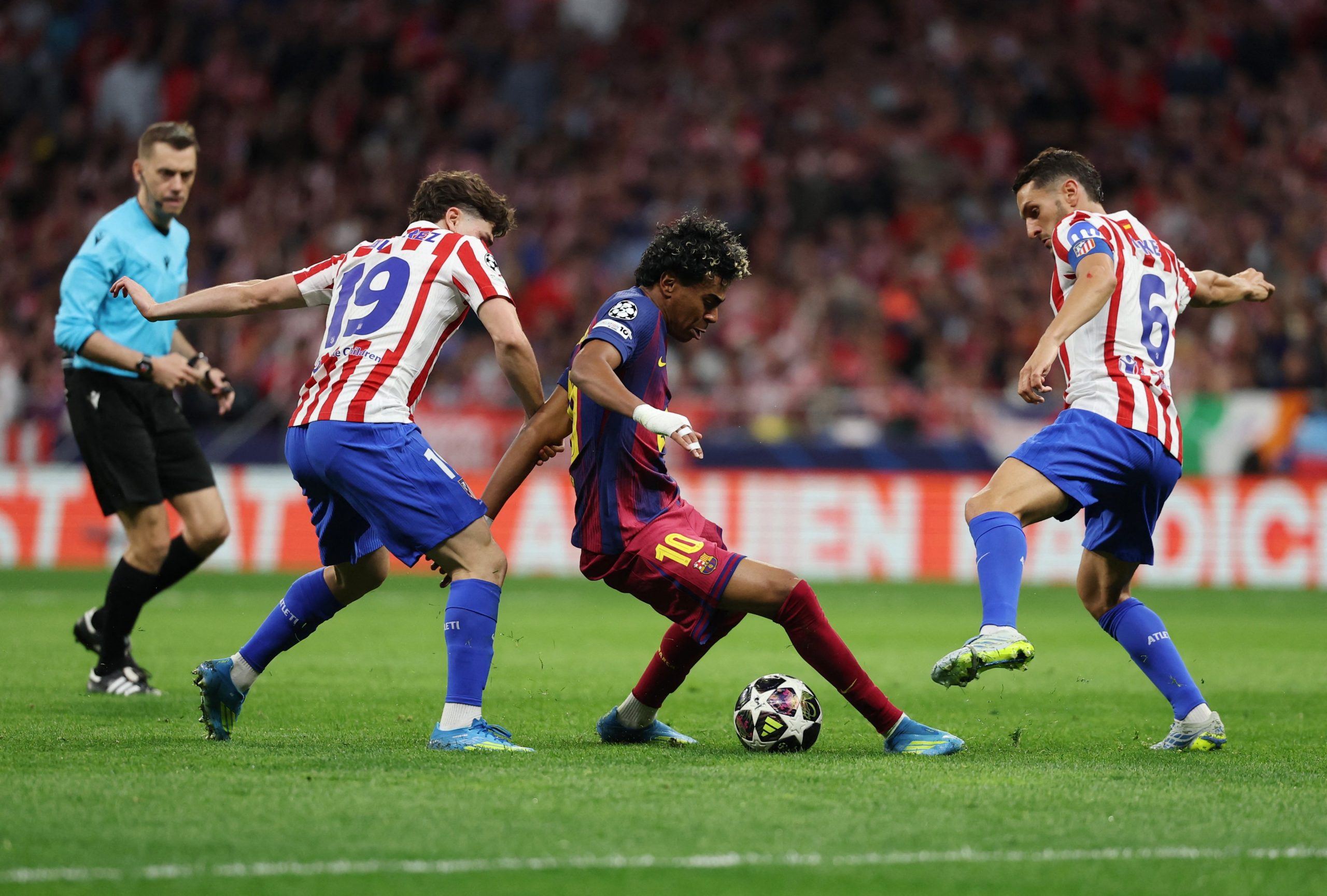 برشلونة وأتلتيكو مدريد