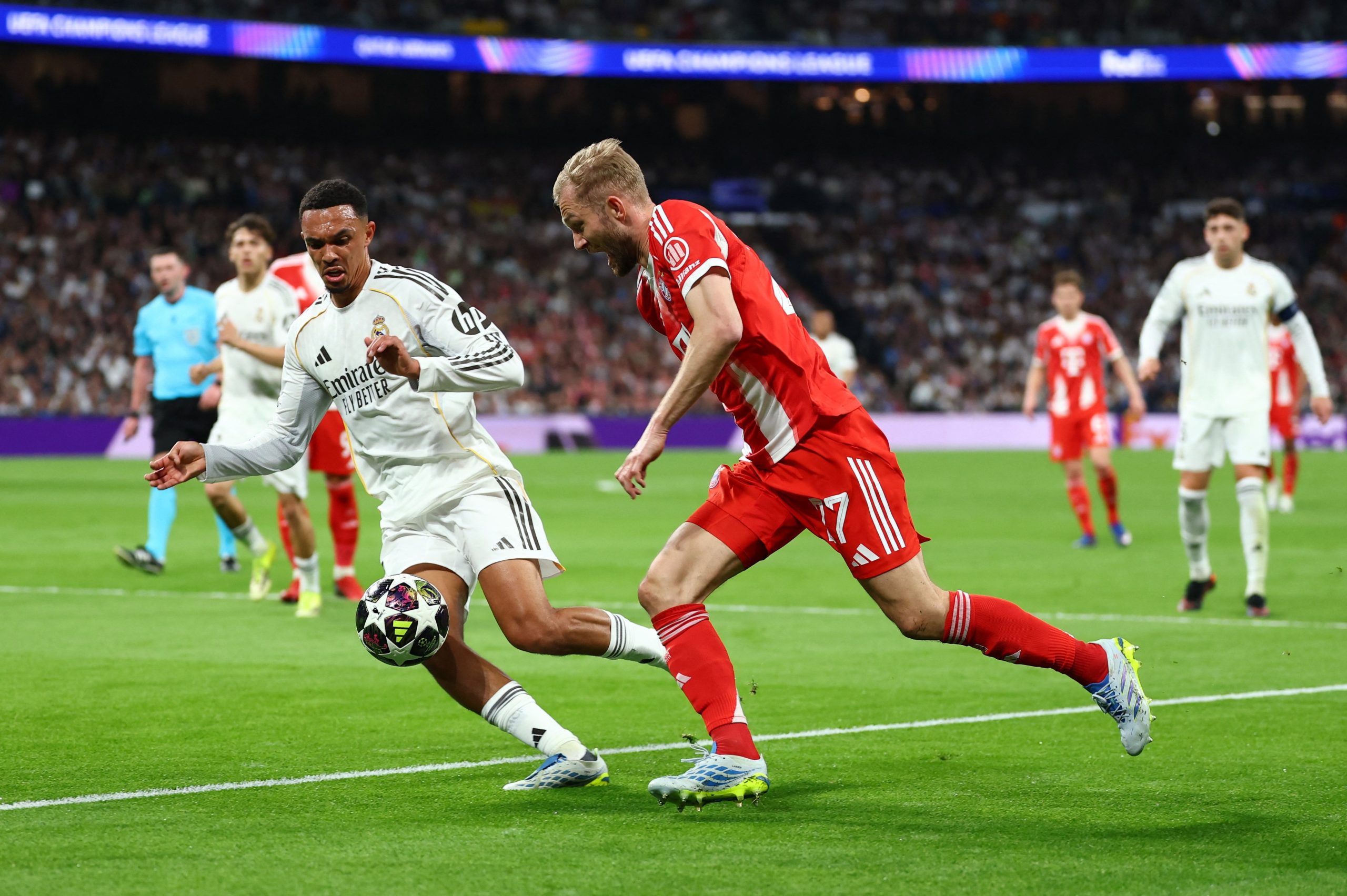 ملخص مباراة ريال مدريد وبايرن ميونيخ (2-1)