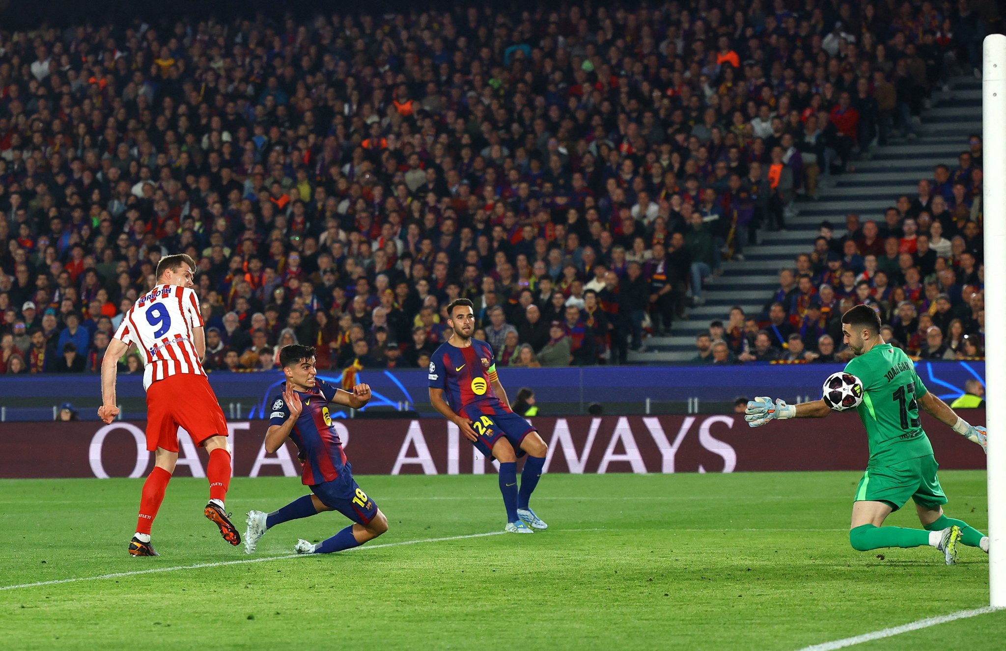 برشلونة وأتلتيكو مدريد