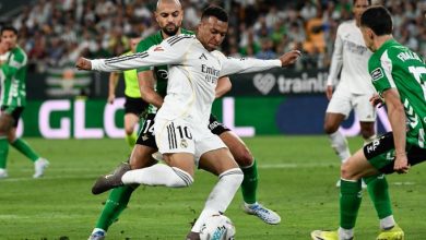 ملخص مباراة ريال مدريد وبيتيس (1-1)