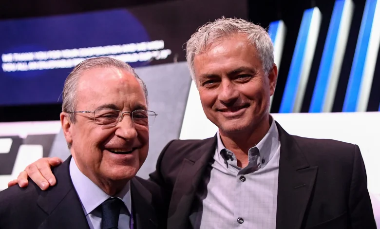 مورينيو، بيريز، ريال مدريد