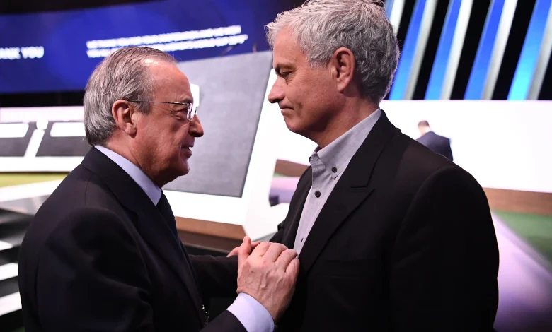مورينيو، ريال مدريد، بيريز