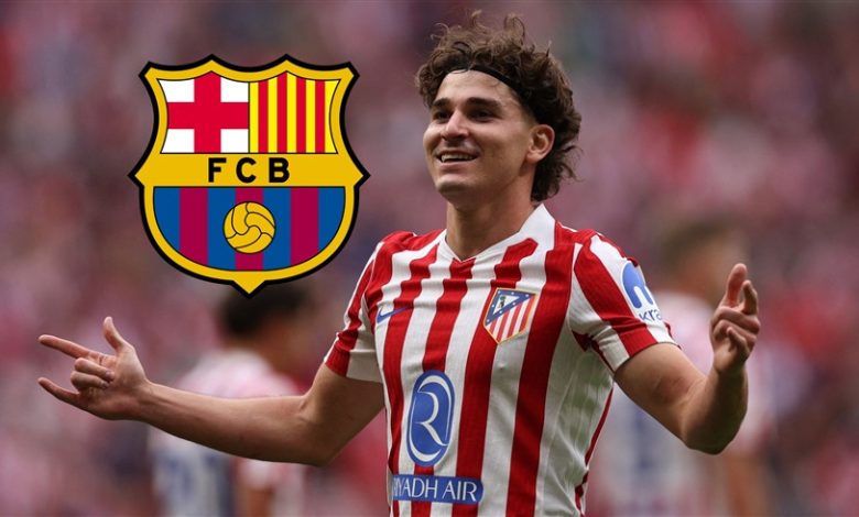 جوليان ألفاريز، برشلونة، أتلتيكو مدريد