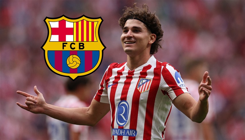 جوليان ألفاريز، برشلونة، أتلتيكو مدريد