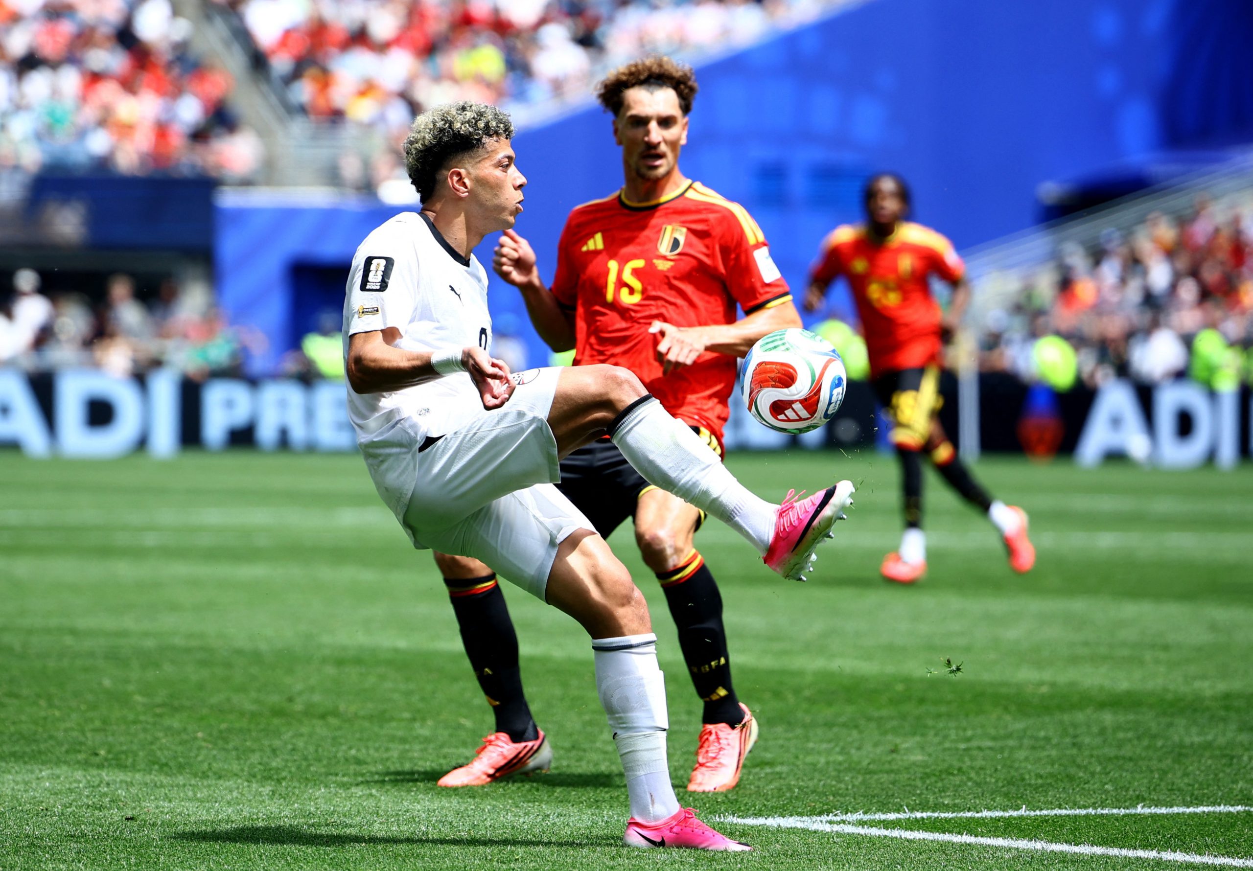 ملخص مباراة مصر وبلجيكا 1-1 في كأس العالم 2026