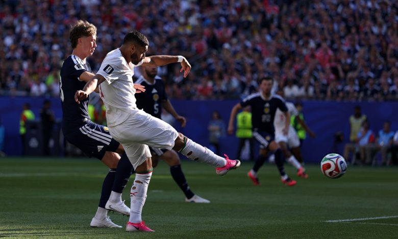 ملخص مباراة المغرب وإسكتلندا 1-0 في كأس العالم
