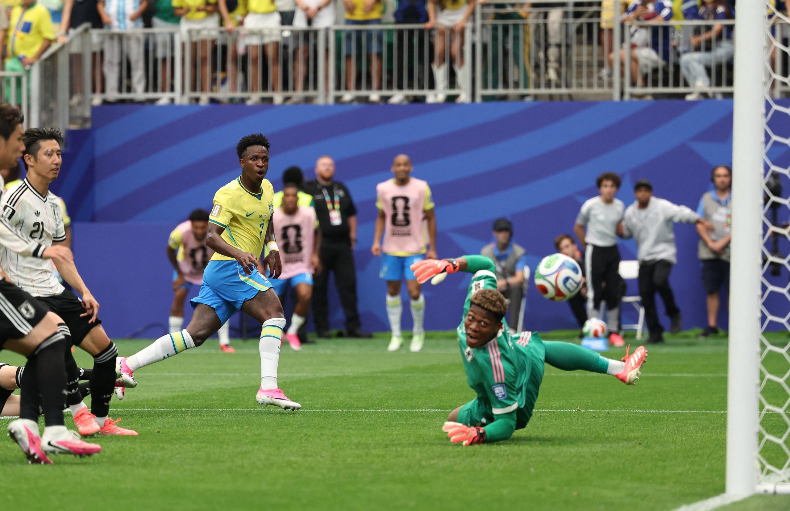 البرازيل واليابان، كأس العالم