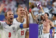 الأرجنتين وإنجلترا، كأس العالم