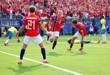 البرازيل والنرويج، كأس العالم