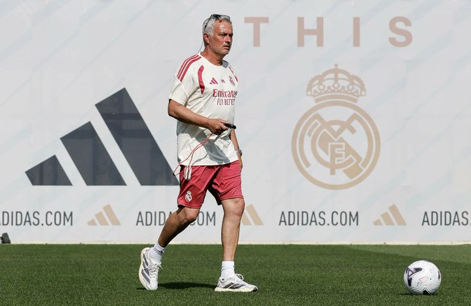 مورينيو، ريال مدريد، تدريبات