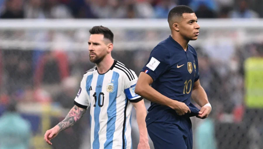 ميسي، مبابي، كأس العالم