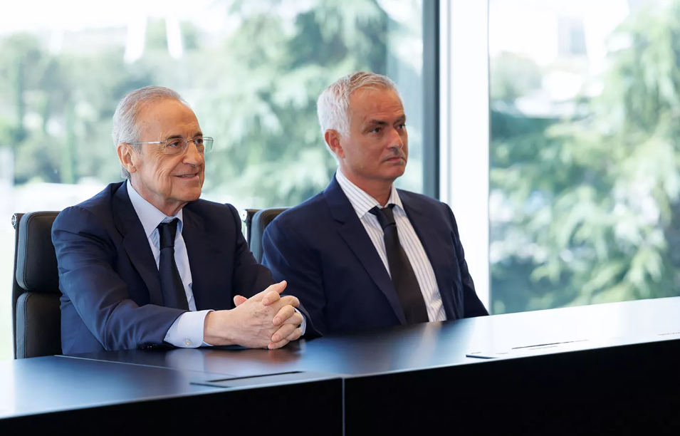مورينيو، بيريز، ريال مدريد
